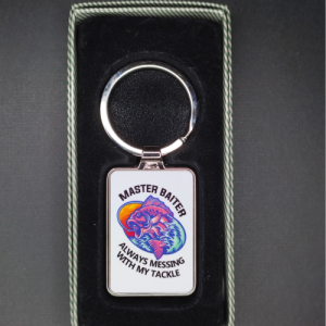 Funky fishing keyring